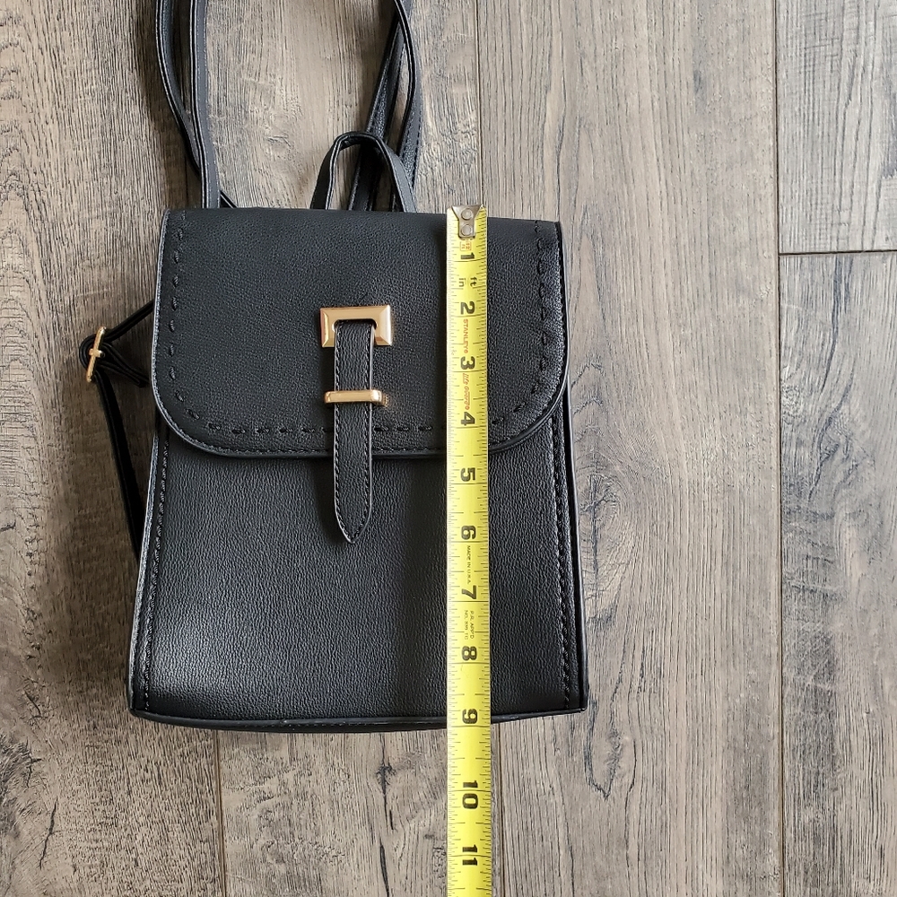 Mini Black Backpack - image 3